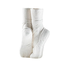Ceramic Ballet Shoes Dancer Portrait Vase