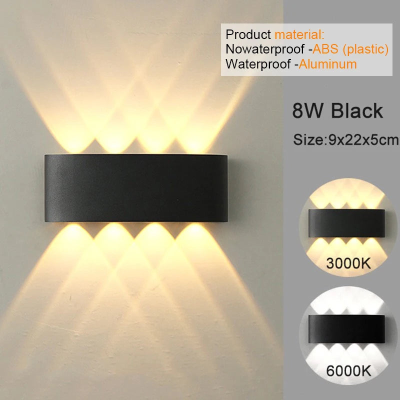 LED vägglampor