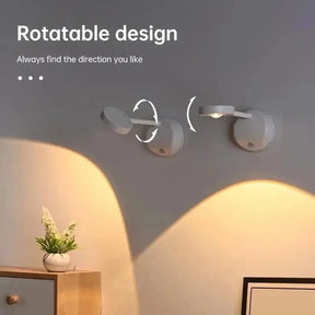 Trådlös vägglampa